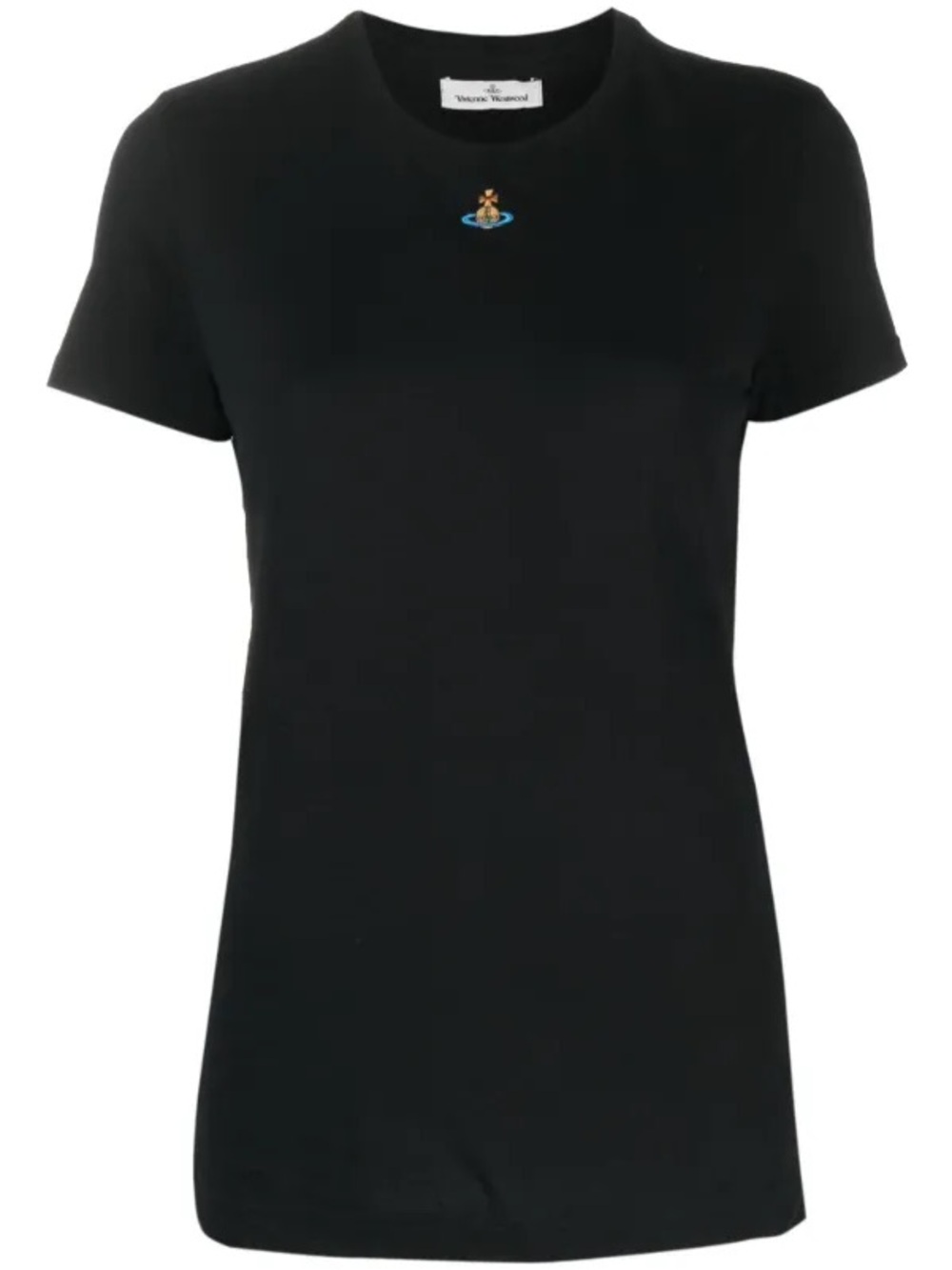 VINTAGE, red tag, Vivienne Westwood Orb-embroidered T-shirt